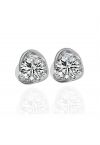 Floral Moissanite Diamond Earrings