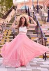 Timeless Favorite Chiffon Maxi Skirt in Pink