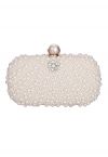 Distinctive Full Pearl Clutch