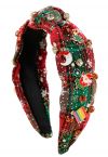 Christmas Decorations Knotted Headband