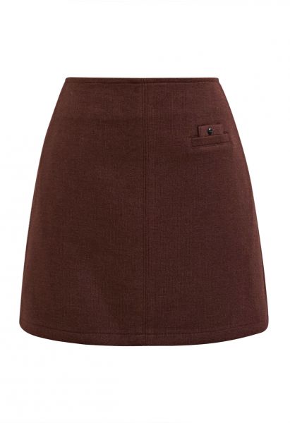 Fake Welt Pocket Mini Bud Skirt