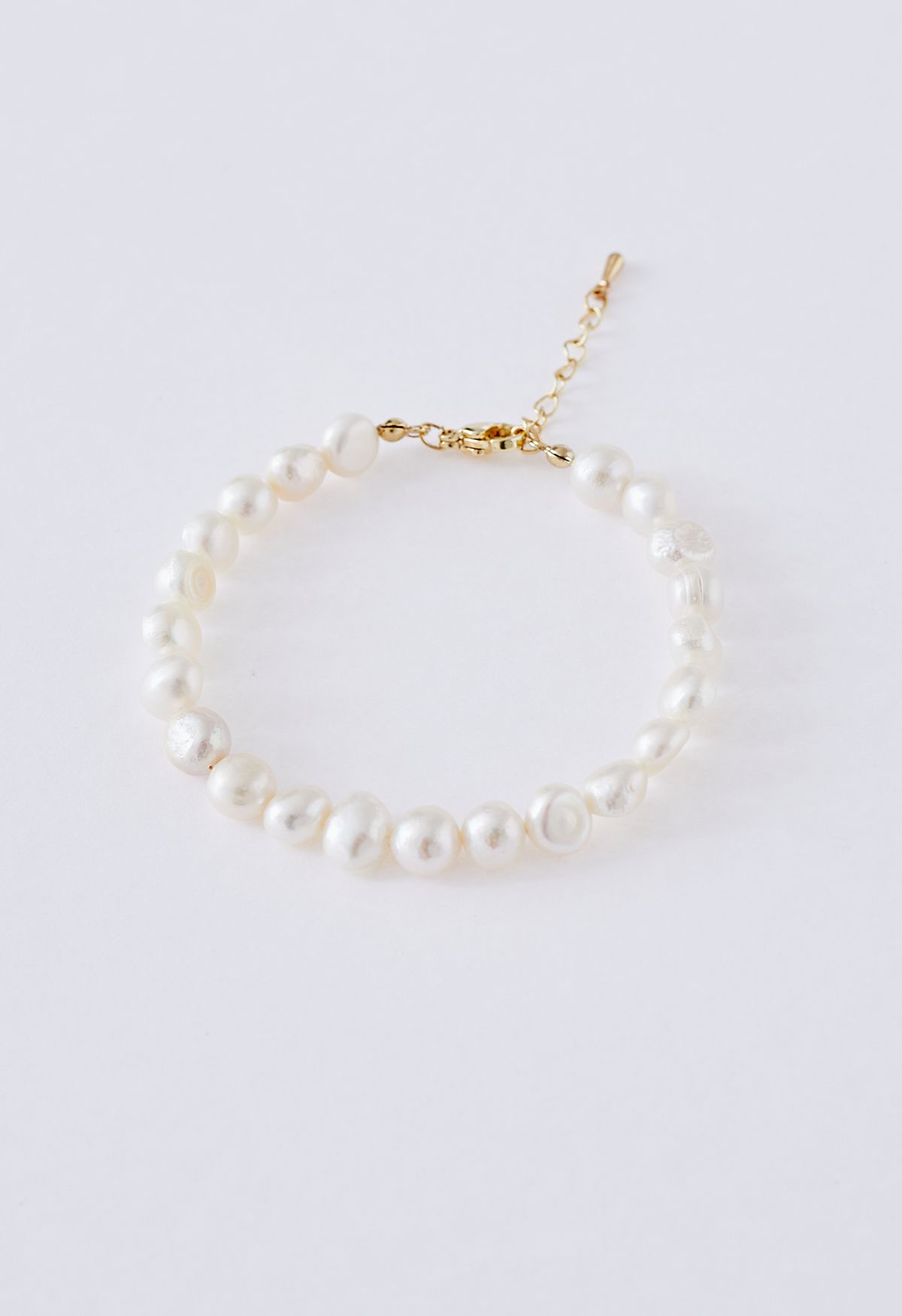 All-Natural Freshwater Pearl Bracelet