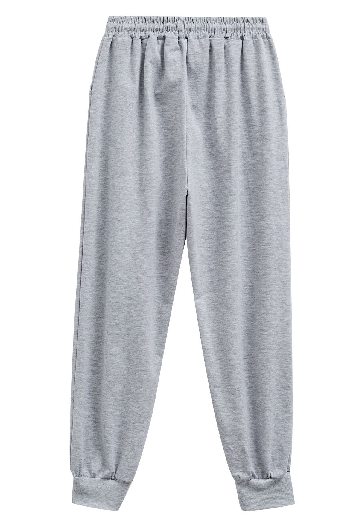 Side Pocket Drawstring Lounge Pants