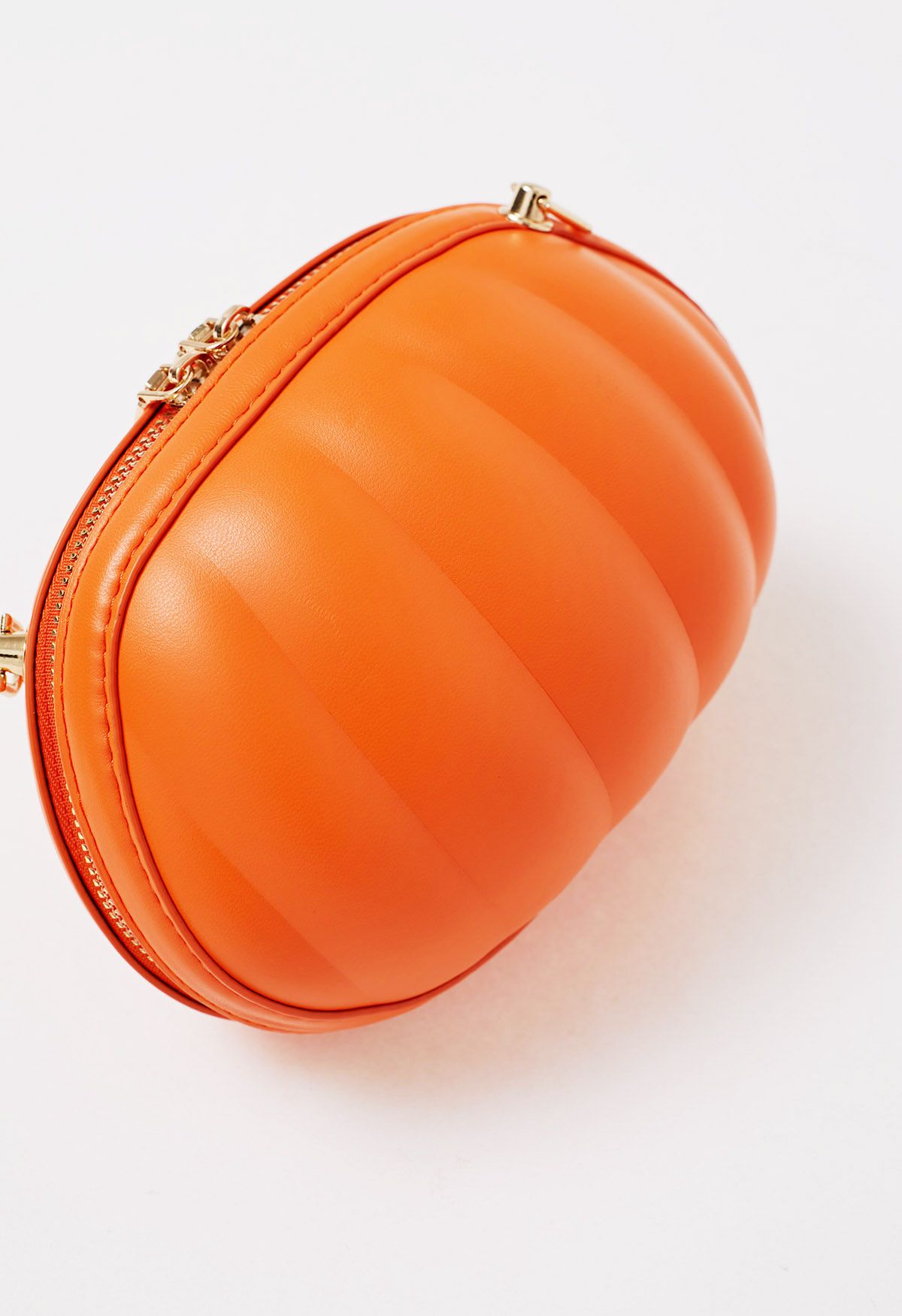 Funny Pumpkin Crossbody Bag in Orange