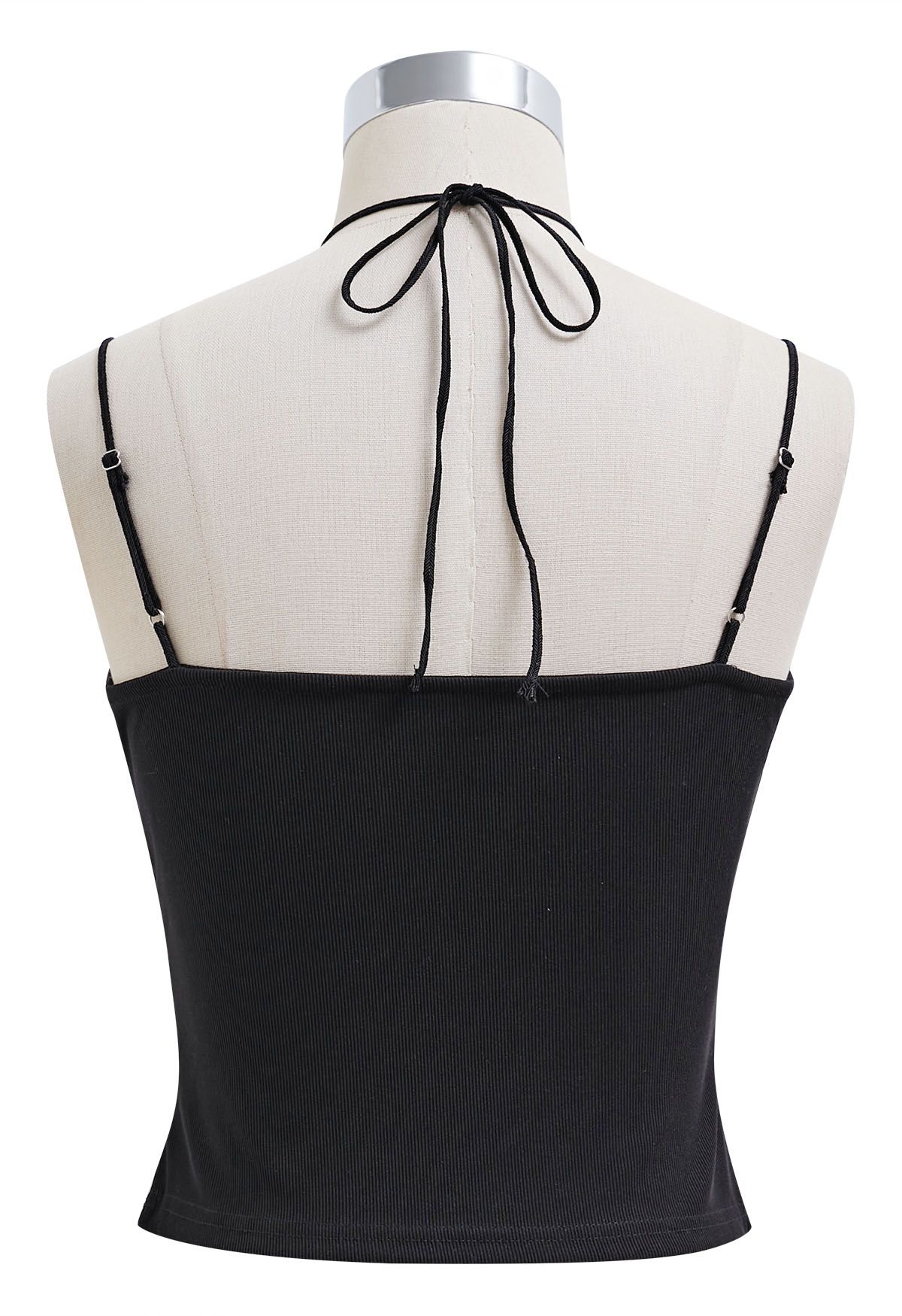 Halter Neck Crop Cami Top