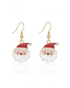 Cartoon Santa Claus Earrings