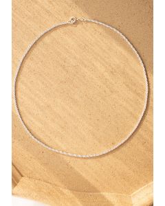 Shimmer Silver Necklace