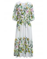 Lily and Lemon Printed Maxi Dress