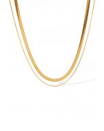 Golden Double-Layered Necklace